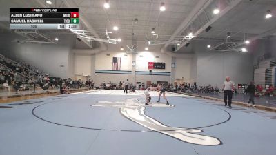 106 lbs 2nd Wrestleback (16 Team) - Samuel Haswell, Tift County vs Allen Cusimano, Mill Creek