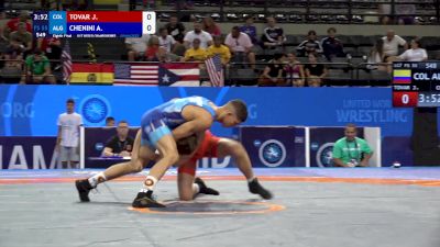 55 kg 1/8 Final - Jovanni Tovar, Columbia vs Abderrezak Chenini, Algeria