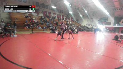 66-67 lbs Round 1 - Lukas Orozco, Threshold WC vs Cash Lua, 951 Wc