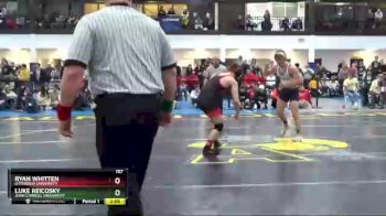 157 lbs Semifinal - Ryan Whitten, Otterbein University vs Luke Reicosky, John Carroll University