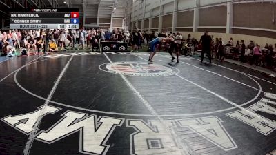 225 lbs Quarters - Nathan Fencil, Arizona vs Conner Smith, Idaho