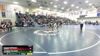 126 lbs Champ. Round 2 - Julian Espinoza, Cerritos vs Patrick Sullivan, Dos Pueblos