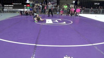 78 lbs Quarterfinal - Caleb Swain, Bridgeville vs Lucas Reed, Lehighton