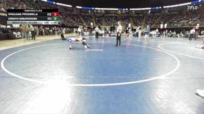 73 lbs Round Of 16 - Vitaliana Pitzarella, Peters Township vs Jordyn Greathouse, Titusville