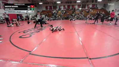 55-59 lbs Round 3 - Aidan Kelly, Ridgecrest Wrestling Club vs Weston Manuel, Wrightwood Wrestling Club