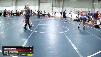 155 lbs Cons. Round 2 - Jayce Stockwell, St Clair vs Diego Irizarry, Hobart Wrestling Club