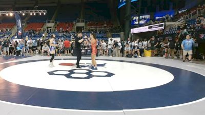 130 lbs Cons. Sub-rd Of 16 - Eletise Fager, Utah vs Kassie Sapp, Michigan
