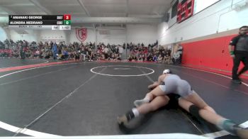 145 lbs Champ. Round 2 - Alondra Medrano, Central JG JV vs Amanaki George, Steamboat Springs