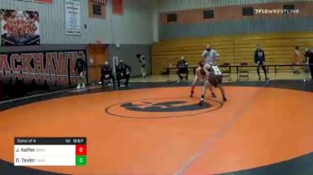 126 lbs Consolation - Jakson Keffer, Bermudian Springs vs Dominic Taylor, Hanover