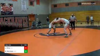 189 lbs Semifinal - Jagger Gray, Trinity vs Brad Morrison, West Perry