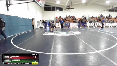 113 lbs Cons. Round 2 - Jaxon Martinez, Stockdale vs Marco Ramirez, Santa Maria