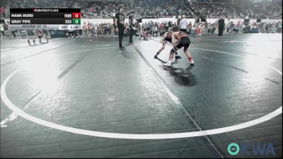 64 lbs Round Of 16 - Hank Hurd, Pawhuska vs Gray Fife, Tecumseh Youth Wrestling