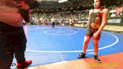 100 lbs Quarterfinal - Levi Smith, Outlaw Wrestling Club vs Maxon McMurtrie, Cowburn Wrestling Compound