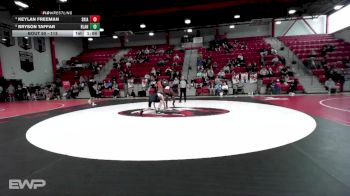 113 lbs Quarterfinal - Bryson Taffar, BLANCHARD vs Keylan Freeman, SKIATOOK