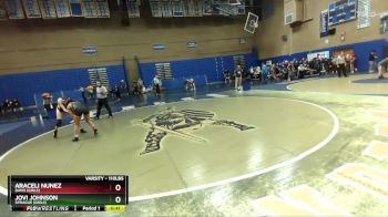 110lbs Cons. Round 5 - Jovi Johnson, Sprague (Girls) vs Araceli Nunez, Davis (Girls)