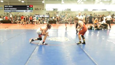 113 lbs Rr Rnd 1 - Max Milia, Liberty High School - HSB vs Wyatt Nichols, The Academy Wrestling Club - HSB