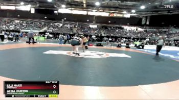 235 lbs Cons. Round 7 - Akira Harmon, Capistrano Valley vs Lilli Marti, Sandpoint