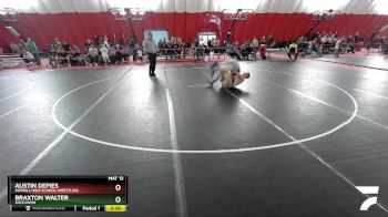 170 lbs Cons. Semi - Austin Depies, Merrill High School Wrestling vs Braxton Walter, Wisconsin