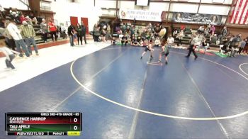 85 lbs Round 1 - Tali Afele, Westlake vs Caydence Harrop, Bear River