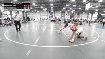 195 lbs Round Of 16 - Brock Sullivan, NC United vs Ashton Boswell, Team Shutt