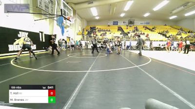 106-A lbs Consolation - Theodore Hall, Rogers Jr High vs Matias Brenes, Jay