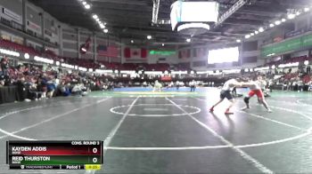 195 lbs Cons. Round 3 - Kayden Addis, Boise vs Reid Thurston, Boise