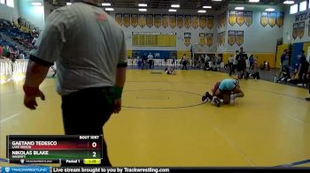 132 White 1st Place Match - Gaetano Tedesco, Lake Gibson vs Nikolas Blake, Hagerty