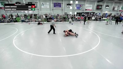 Junior Boys - 165 lbs Champ. Round 1 - Aiden Ortega, Iowa vs Damien Avila, Team Idaho Wrestling Club