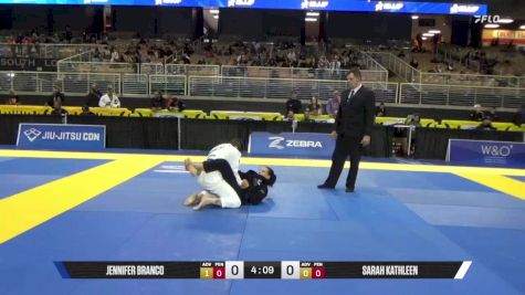 Sarah Kathleen vs Jennifer Branco 2025 Pan Jiu Jitsu IBJJF Championship