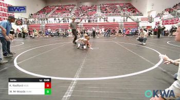 64 lbs Round Of 16 - Kane Radford, Redskins Wrestling Club vs William Moore-Woods, Division Bell Wrestling