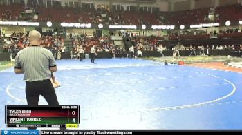 120 lbs Cons. Semi - Vincent Torrez, Meridian vs Tyler Irish, Rocky Mountain
