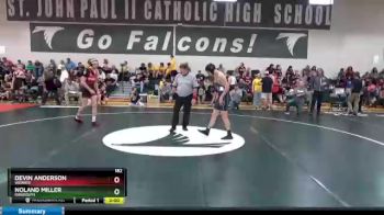 182 lbs Round 2 - Devin Anderson, Weaver vs Noland Miller, Randolph