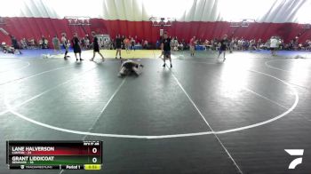 152-152 lbs Round 3 - Lane Halverson, Canton vs Grant Liddicoat, Denmark