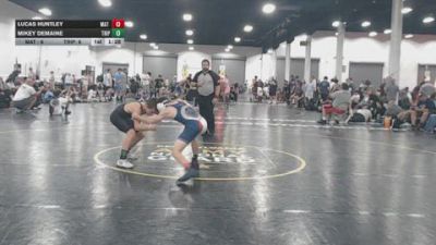 109 lbs Rr Rnd 2 - Lucas Huntley, Mat Warriors Fire - BHSE vs Mikey Demaine, Triple T Elite - BHSE