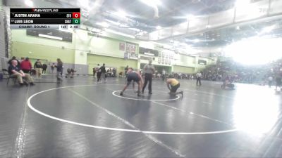 285 lbs Champ. Round 1 - Justin Arana, SAN FERNANDO vs Luis Leon, CHATSWORTH