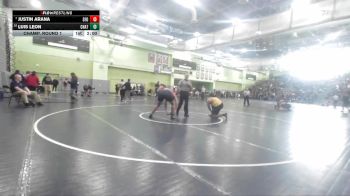 285 lbs Champ. Round 1 - Justin Arana, SAN FERNANDO vs Luis Leon, CHATSWORTH