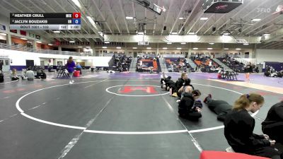 103 lbs Semifinal - Heather Crull, McKendree University vs Jaclyn Bouzakis, Unattached