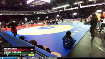 190 lbs Cons. Round 2 - Omar Shaheen, Camas vs Karsten Theoharis, Puyallup