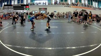 126 lbs Champ. Round 1 - Jamie Taylor, Lyman High School vs Justo Medina, Davenport Broncos