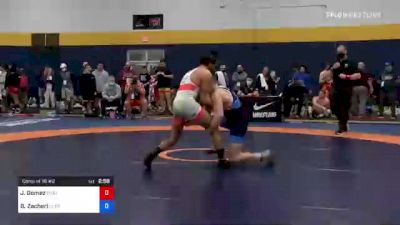 65 kg Consi Of 16 #2 - Jesse Gomez, Grays Harbor vs Brock Zacherl, Clarion Wrestling Club