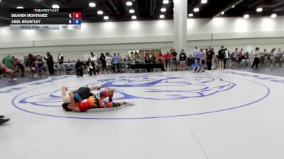126 lbs 5th Place Match - Deaven Montanez, FL vs Abel Brantley, AL