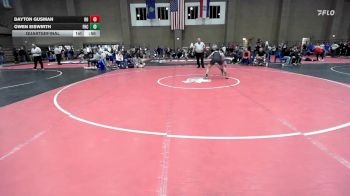 144C Quarterfinal - Dayton Gusman, Red Oak vs Owen Eiswirth, Francis Howell Central