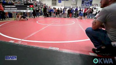 70 lbs Rr Rnd 3 - Carver Kirby, Jay Wrestling Club vs Tucker Jenkins, Tonkawa Takedown Club