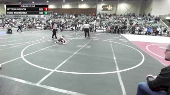 43 lbs Round Of 32 - JayDean Nelson, Buckaroo WC vs Hugo Rodriguez, Salem Elite