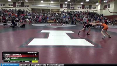 JV-5 lbs Quarterfinal - Trent Murphy, Waukon vs Garrett Demmer, Epworth, Western Dubuque