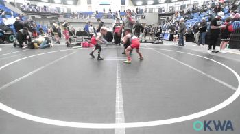 52-55 lbs Consolation - Bennett Grose, Ponca City Wildcat Wrestling vs Camden Holden, Ponca City Wildcat Wrestling