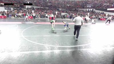 76 lbs Champ. Round 2 - Archie Nelson, N8 vs Sawyer Gassner, Campbellsport