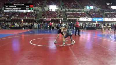 102 lbs Cons. Semi - Kaiden Livergood, Falls Academy vs Eli Franklin, Team Champs
