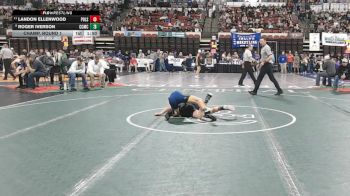 A - 103 lbs Champ. Round 1 - Landon Ellenwood, Polson vs Roger Iverson, Custer Co. (Miles City)