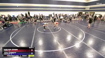 115 lbs Round 2 (6 Team) - Evelynn Jensen, Utah 2 vs Avah Garrett, Gold Rush